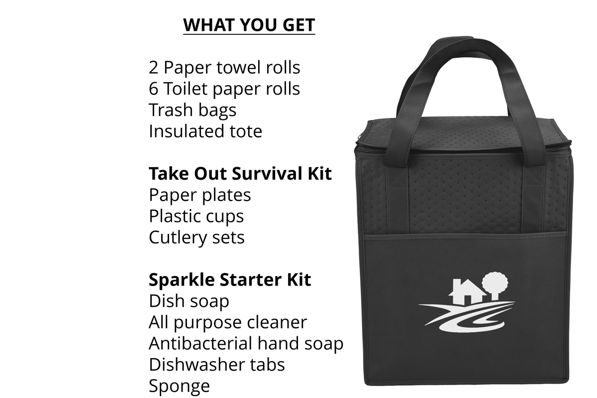 Luxe Welcome Home Box – With Logo - Premium Move-In Essentials & Gift-Ready Comfort